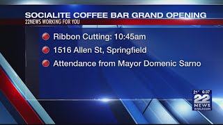 Socialite Coffee Bar to host ribbing cutting ceremony in Springfield