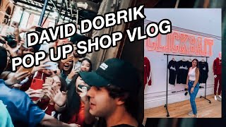 DAVID DOBRIK POP UP SHOP NYC VLOG || onlineanniex