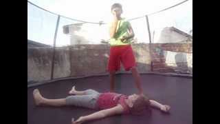 WWT - World Wrestling Trampoline  Match 1