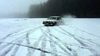 Volvo on Ice - Drift auf einem See Teil 1