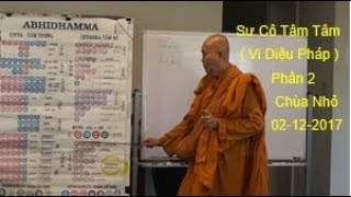 Sư Cô Tâm Tâm Giảng  ( Vi Diệu Pháp Phần 2 ) Bài Pháp Qúa Hay  Bài Pháp Qúa Ha  Tại Chùa Nhỏ