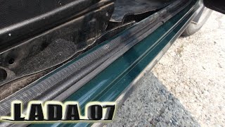 ДОРАБОТКА ДВЕРНЫХ УПЛОТНИТЕЛЕЙ ВАЗ 2107 || САМЫЙ ПРОСТОЙ СПОСОБ