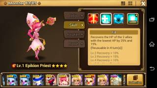 Chloe Summon on Summoners War!