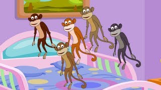 Five Little Monkeys Song - Nursery Rhymes - Ep 7