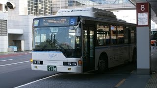羽田空港無料巡回バス　エアロスターエコハイブリッド　Aero Star Eco hybrid