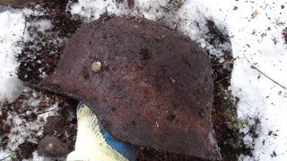Нашли кучу интересного Там где погибли немцы Раскопки Второй мировой