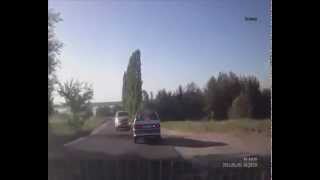 NEW scary frontal car accident in Russia!!SSangyong Rexton crash!ДТП авари