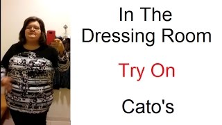 In The Dressing Room (Try On) Cato's