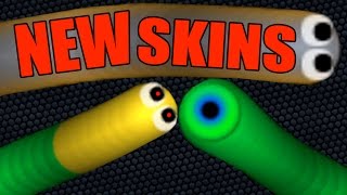 Slither.io | НОВЫЕ СКИНЫ | ИГРАЕМ БЕЗ МОДОВ