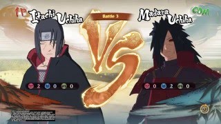 Naruto Shippuden Ultimate Ninja Storm 4: Itachi vs Reanimated Madara