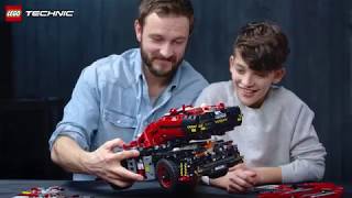 The story behind the incredibly tall LEGO Technic Rough Terrain Crane (42082)