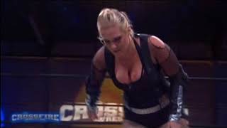 Reby Sky vs Jessika Havoc Crossfire Wrestling Womens match