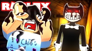 BENDY AND THE INK MACHINE IN ROBLOX - FULL GAME!!