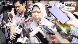 Laungan" Tangkap pembunuh" ganggu sidang akhbar Zuraida