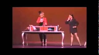 sawing a woman in half