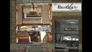 Rustically Renovated RV ~ Rustic RV ~ Rustic Tiny Home