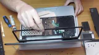 Разборка и замена жесткого диска HDD Dell Inspiron 1470  (Disassemble Dell Inspiron 1470)