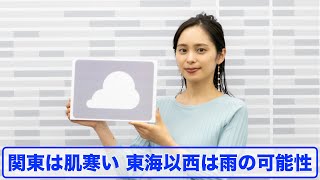 お天気キャスター解説 あす10月16日(金)の天気