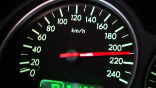 0-240 км/ч Subaru Forester turbo 2.5 XT AT ч.2