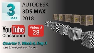 3DS Max 2018 Class #28 (UV Layout Options)