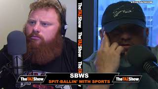 Thursday Night Football: Was Alonso's Hit Dirty? - The Taz Show (October 27, 2017)