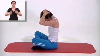 Dehnen & Stretching Übung 20 Hals- und Nackenmuskulatur 2