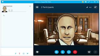 Поздравление с днём рождения для Валентины от Путина по скайпу