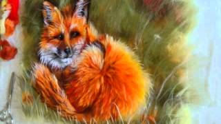 Картины из шерсти. Живопись шерстью. Елена Кубрина