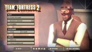 Team Fortress 2 Main Menu Concept