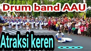 Free style drumband AAU Dirgantara live wonosari Gunungkidul 23 Okt 2017