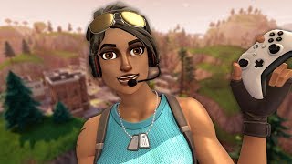 When Girls Play Fortnite