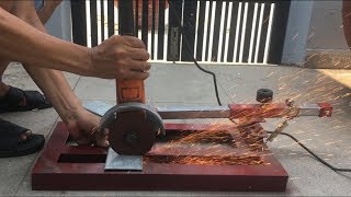 Chế tạo máy cắt bàn từ máy cắt cầm tay