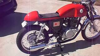 Kawasaki KZ250 cafe racer