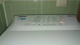 Zanussi- отжим+полоскание (Часть 2)
