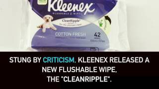 Are Kleenex CleanRipple Wipes Flushable? - CHOICE