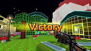 FIREFIGHTER & HUGE BOY Pixel Gun 3D 30 LEVEL BATTLE PASS
