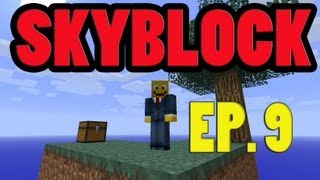 SKYBLOCK EP.9: SNOW GOLEMS & BUNCH O CHALLENGES (Skyblock Survival Walkthrough)
