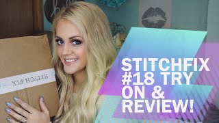 StitchFix #18 \ Unboxing / \ Review / \ Try - On /  Styling Subscription