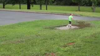 Puddle Splashing