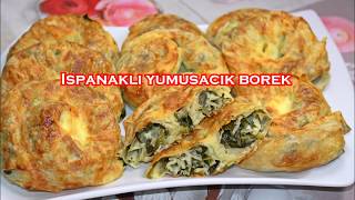Yumusacik nefis ispanakli borek tarifi / yapimi çok kolay