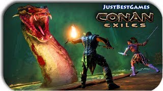 Conan Exiles - BOSS ГИГАНТСКАЯ ЗМЕЯ #11