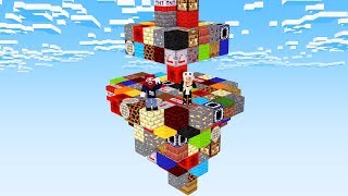 MINECRAFT SKYBLOCK, aber jeder Block ist Zufall!