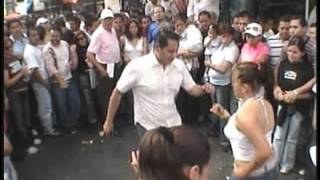 bailes callejeros en los mercados de la merced de la ciudad de mexico