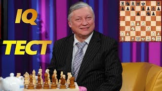ШАХМАТНЫЙ IQ ТЕСТ. СЫГРАЙ КАК АНАТОЛИЙ КАРПОВ. МАСТЕР-КЛАСС ПОЗИЦИОННОЙ ИГРЫ