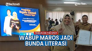 Wakil Bupati Maros Resmi Dikukuhkan Jadi Bunda Literasi, Program Kerja Telah Disiapkan