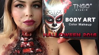 Halloween 2016 |Traquea expuesta| Body Art TNGO