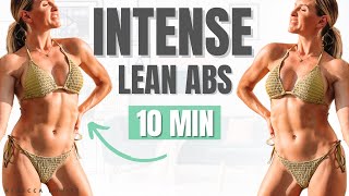 INTENSE LEAN and Flat Tummy Workout To Lose Belly FAT at Home