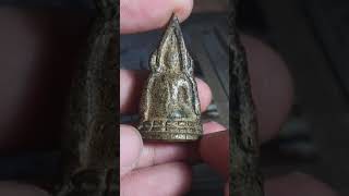 พระพุทธชินราช อินโดจีน ปี2485 พิมพ์สังฆาฏิสั้น หน้าใหญ่