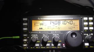 Elecraft KX3 - RTTY 20M QSO - TG9AHM W2NNN