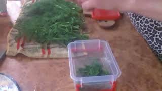 Укроп на зиму